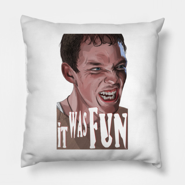 Scream: Stu Says It Was Fun Pillow by 51Deesigns