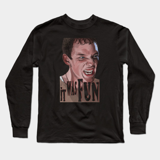 Scream: Stu Says It Was Fun Long Sleeve T-Shirt by 51Deesigns