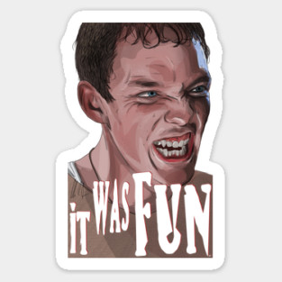 Scream: Stu Says It Was Fun Magnet