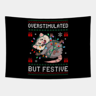 Overstimulated-But-Festive Tapestry