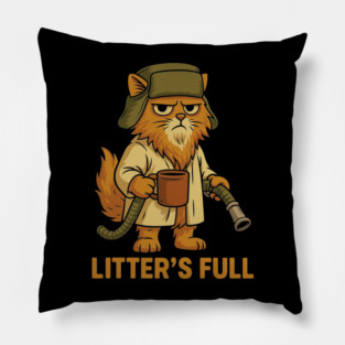 litter's-full Pillow