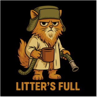 litter's-full Posters and Art