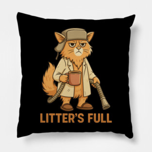 litter's-full Pillow