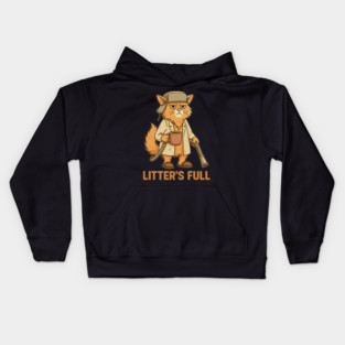 litter's-full Kids Hoodie