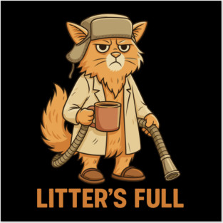litter's-full Posters and Art