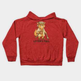 litter's-full Kids Hoodie