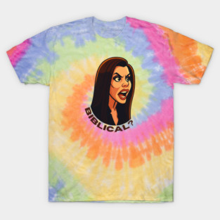 Biblical? Heather Dubrow Inspired Meme – Real Housewives Reaction Design T-Shirt