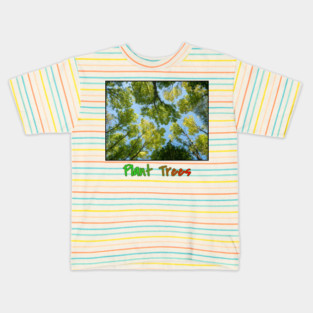 Plant Trees T-Shirt, Environmental Tee, Forest Canopy Shirt, Nature Lover Gift, Save the Trees Clothing, Deforestation Awareness Tee, Trees Kids T-Shirt