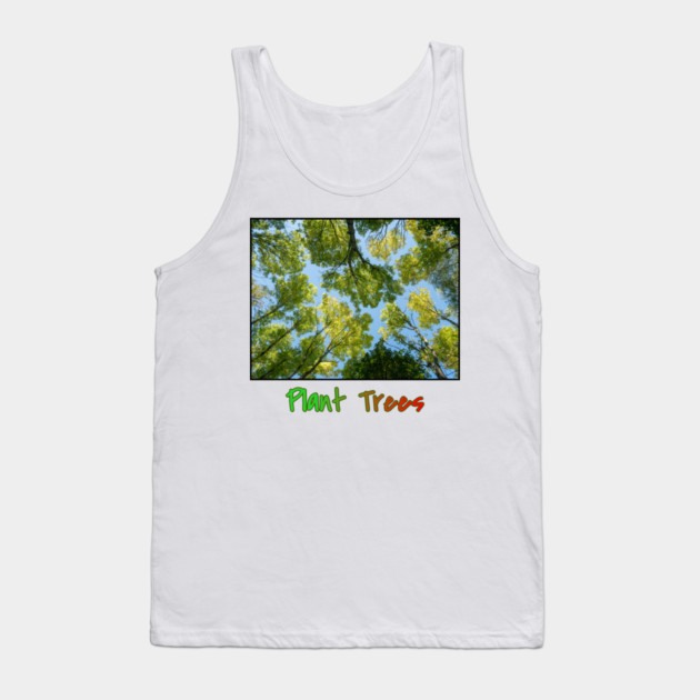 Plant Trees T-Shirt, Environmental Tee, Forest Canopy Shirt, Nature Lover Gift, Save the Trees Clothing, Deforestation Awareness Tee, Trees Tank Top by Art2Wear