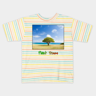 Plant Trees T-Shirt, Environmental Shirt, Save Trees Shirt, Nature Lover T-Shirt, Go Green, Beach T-Shirt, Deforestation Awareness, Tree Kids T-Shirt