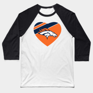 Denver-Broncos Baseball T-Shirt