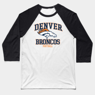 Denver-Broncos Baseball T-Shirt