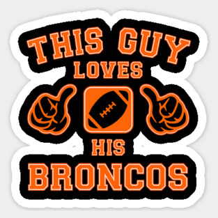Denver-Broncos Sticker
