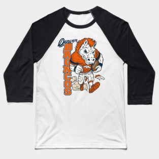 Denver-Broncos Baseball T-Shirt
