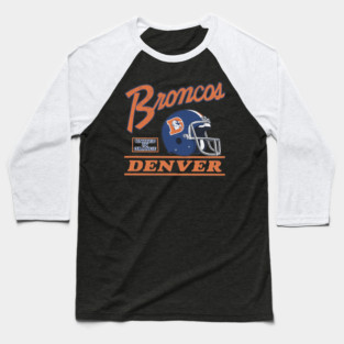 Denver-Broncos Baseball T-Shirt