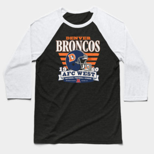 Denver-Broncos Baseball T-Shirt