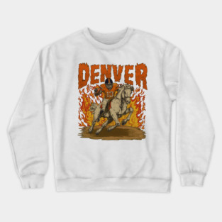 Denver-Broncos Crewneck Sweatshirt