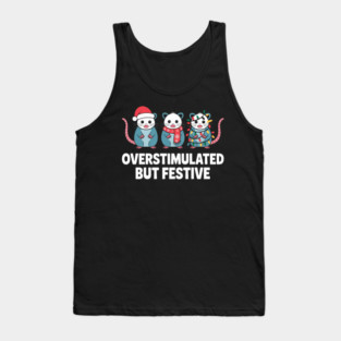 Overstimulated-But-Festive Tank Top