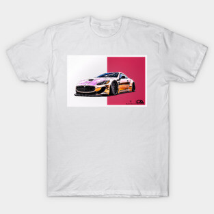 Liberty Walk Maserati Grand Turismo Illustration T-Shirt