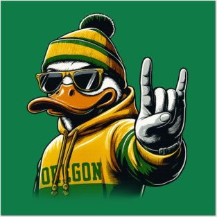 oregon-ducks Posters and Art