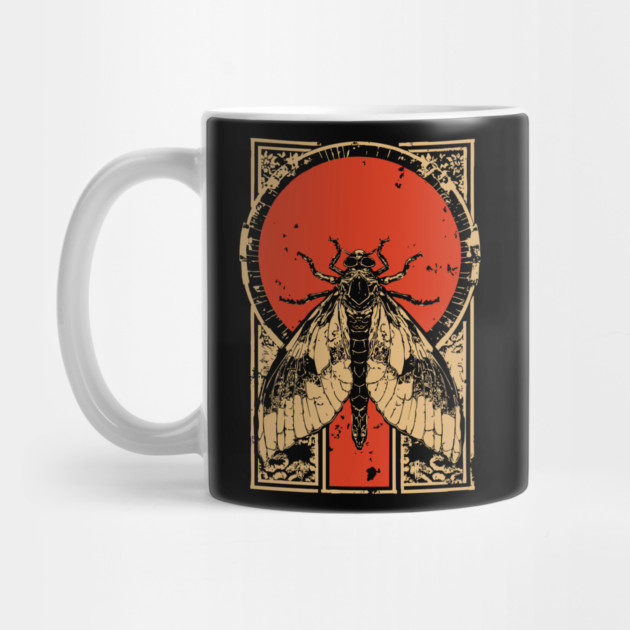 Gothic Luna Moth Japanese Insect Art Moon Moth Design by TuncGK