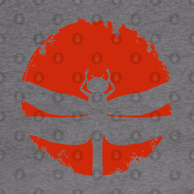 Gothic Dragonfly Japanese Insect Art Minimalist Silhouette Design by TuncGK