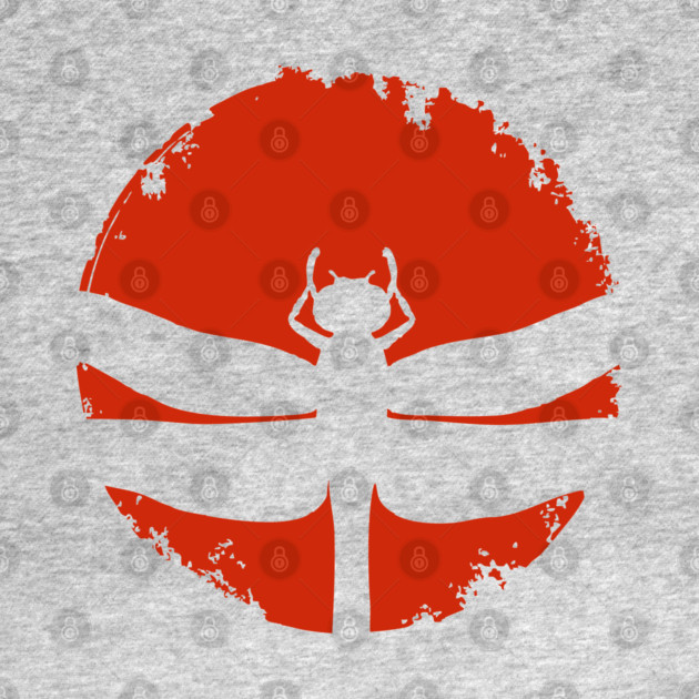 Gothic Dragonfly Japanese Insect Art Minimalist Silhouette Design by TuncGK