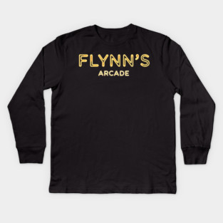 Flynns-Arcade Kids Long Sleeve T-Shirt
