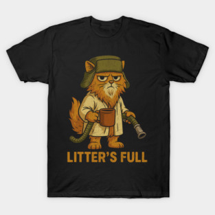 Litter’s Full Cat Parody T-Shirt