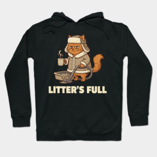 Litter’s Full Cat Parody Hoodie