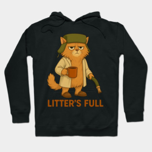 Litter’s Full Cat Parody Hoodie