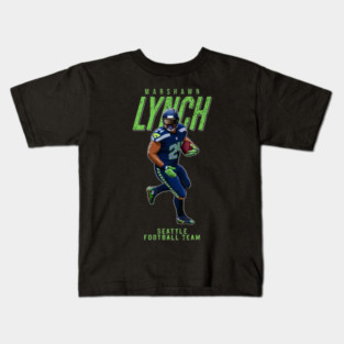 Marshawn Lynch 24 Seattle Football Kids T-Shirt