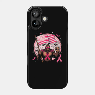 Bigfoot Pink Ribbon Breast Month Phone Case