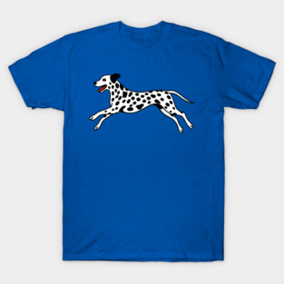 Playful Dalmatian Art T-Shirt
