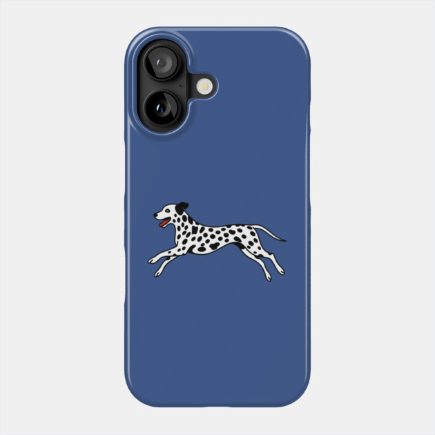 Playful Dalmatian Art Phone Case by DonWillisJrArt