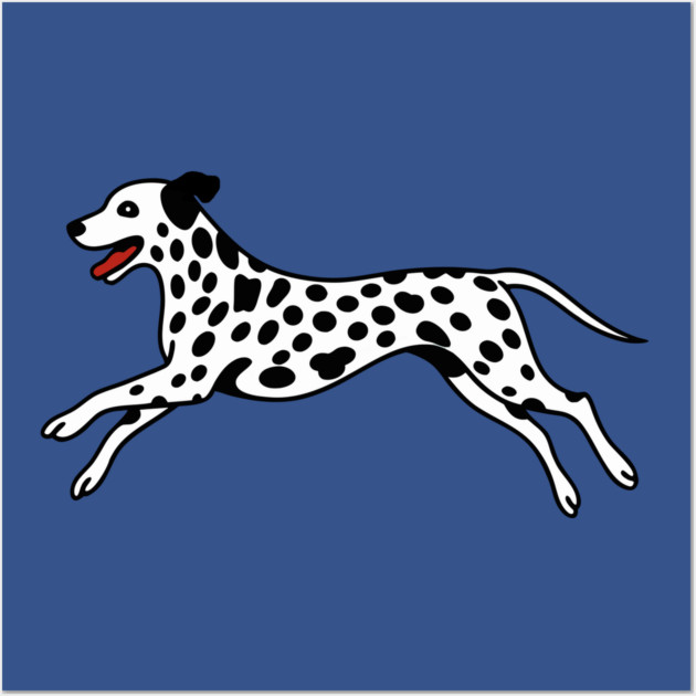 Playful Dalmatian Art Wall Art by DonWillisJrArt