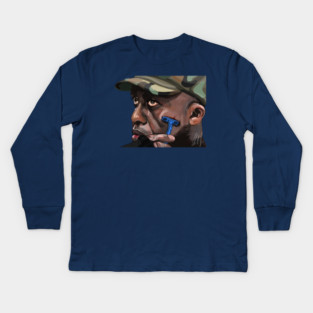 Predator: Mac Sweat Shaving Kids Long Sleeve T-Shirt