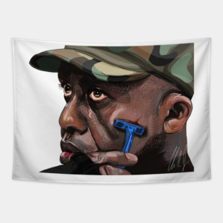 Predator: Mac Sweat Shaving Tapestry