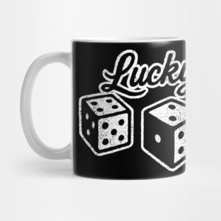 Lucky Casino Dices Gambler Vibes Mug