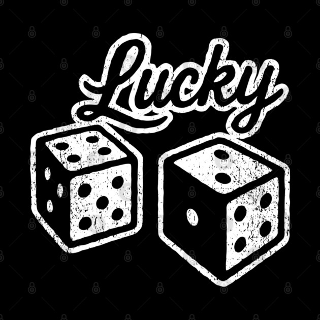 Lucky Casino Dices Gambler Vibes by Anticorporati