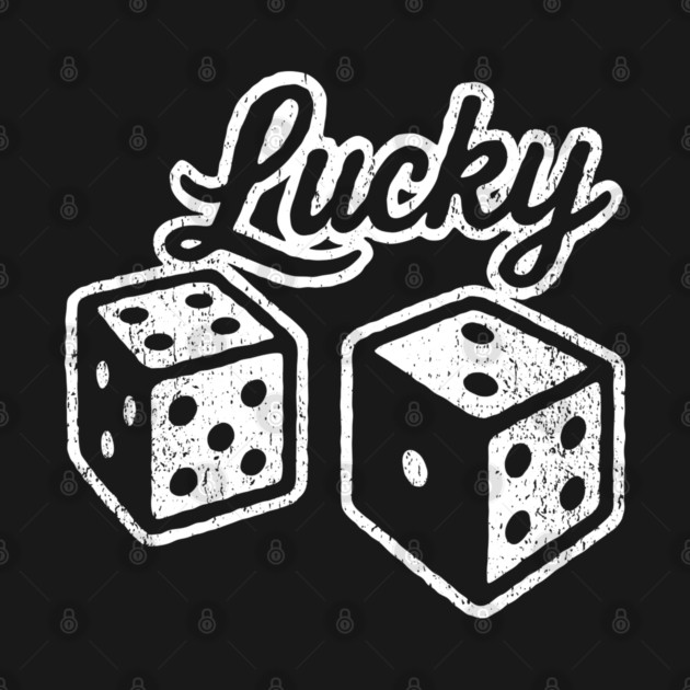 Lucky Casino Dices Gambler Vibes by Anticorporati