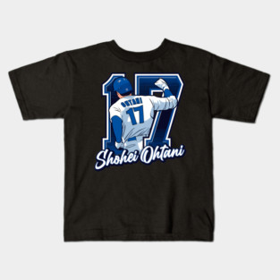 Shohei Ohtani Dodgers Baseball Kids T-Shirt