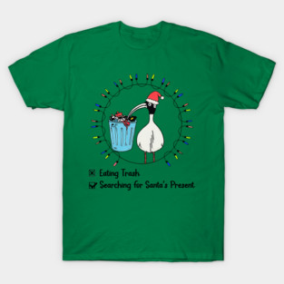 Christmas Bin Chicken Humor T-Shirt