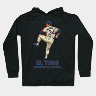 Fernando Valenzuela #34 Pitches Hoodie
