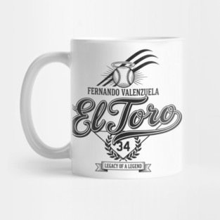 Fernando Valenzuela el toro Mug