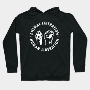 Animal Liberation Animal Rights Hoodie