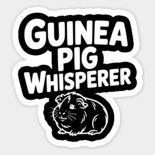 Guinea Pig Whisperer Magnet