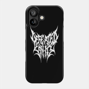Defeated Sanity Extreme Brutal Logo Dripping White Chaos Phone Case