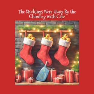 Pickleball Christmas Stocking Stuffers T-Shirt