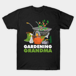 Gardening Grandpa Gift Funny Vegetable Gardener Garden Enthusiast T-Shirt